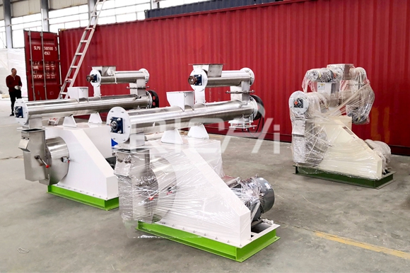 The 1-2T/H Animal Feed Pellet Line In Botswana